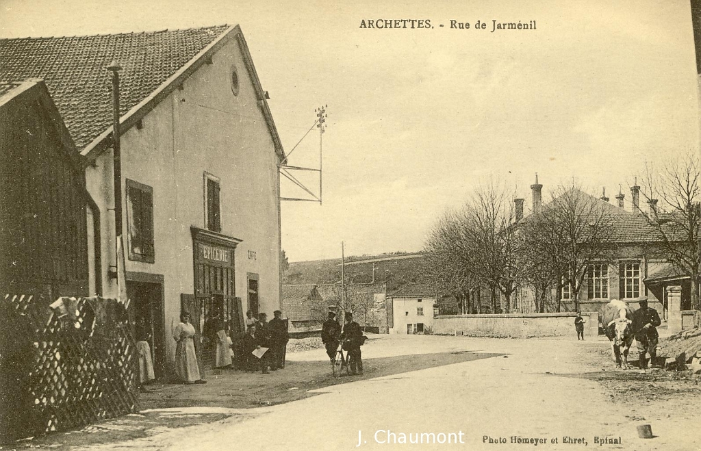 Archettes. - Rue de Jarménil.JPG
