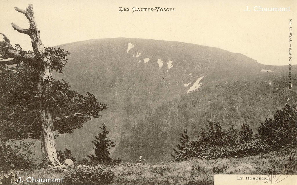 Les Hautes-Vosges. - Le Hohneck.JPG