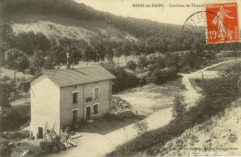 Bains-les-Bains. - Carrières de Thunimont.JPG