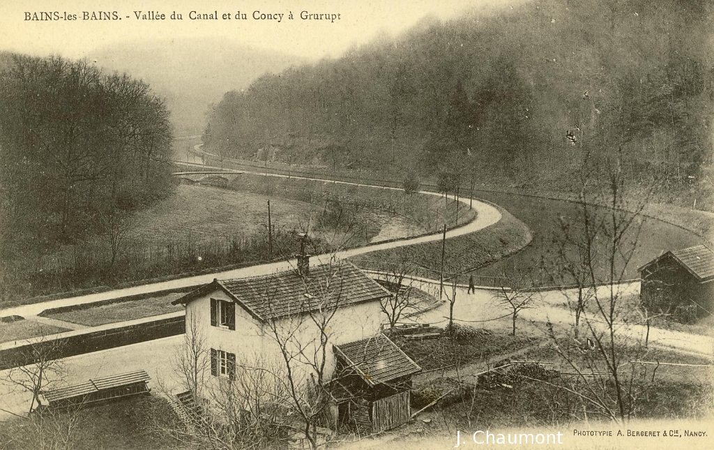 Bains-les-Bains. - Vallée du Canal et du Concy à Grurupt.JPG