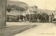 Bussang. - L'Eglise et la Mairie