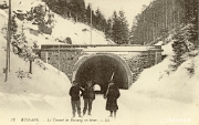 Bussang. - Le Tunnel en hiver