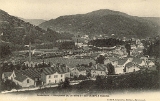 Cornimont. - Panorama de la Gare et des Champs à Nabord