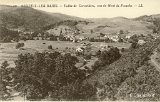 Luxeuil-les-Bains - Vallée de Coravillers, vue du Mont de Fourche