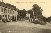 Eloyes - Rue de Remiremont et rue de la Gare