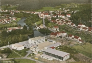Eloyes - Vue générale aérienne - Le Collège d'Enseignement Général