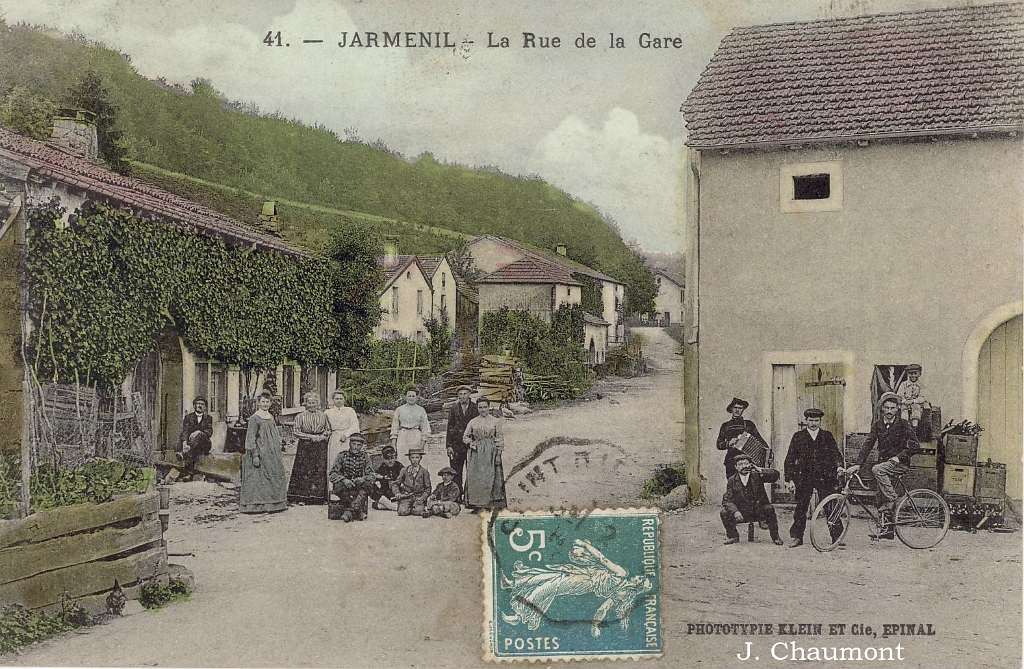 Jarménil - La Rue de la Gare.jpg