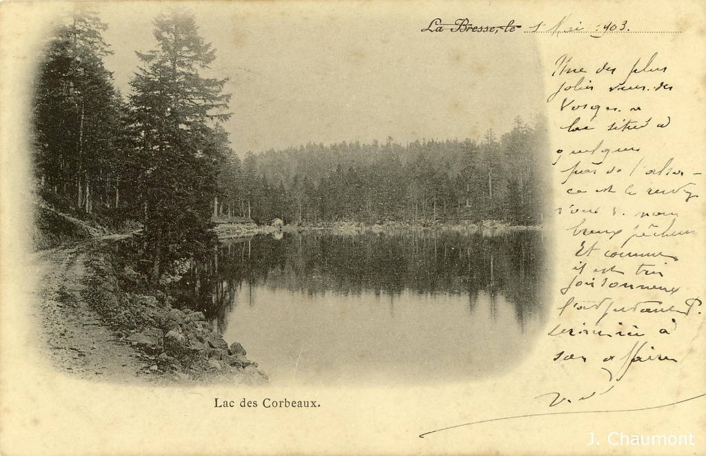 La Bresse. - Lac des Corbeaux.JPG