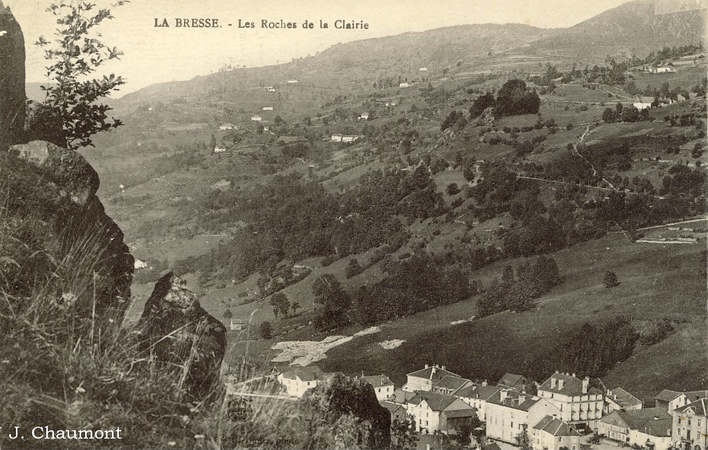 La Bresse. - Les Roches de la Clairie.JPG