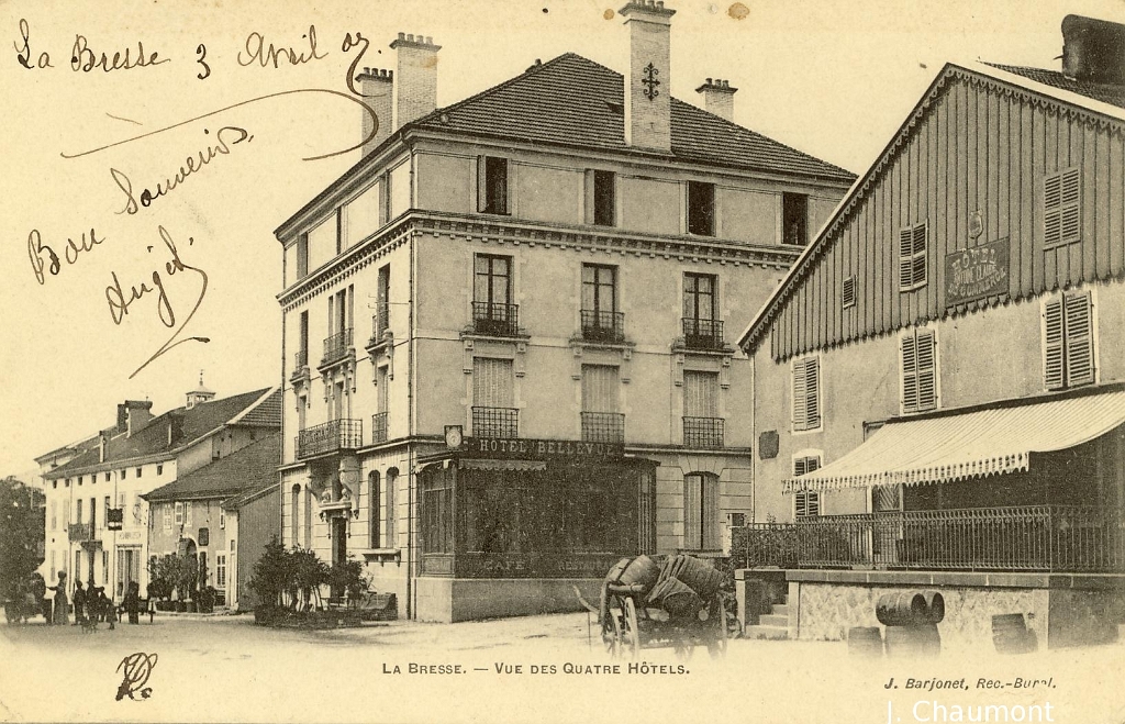 La Bresse. - Vue des Quatre Hôtels..JPG