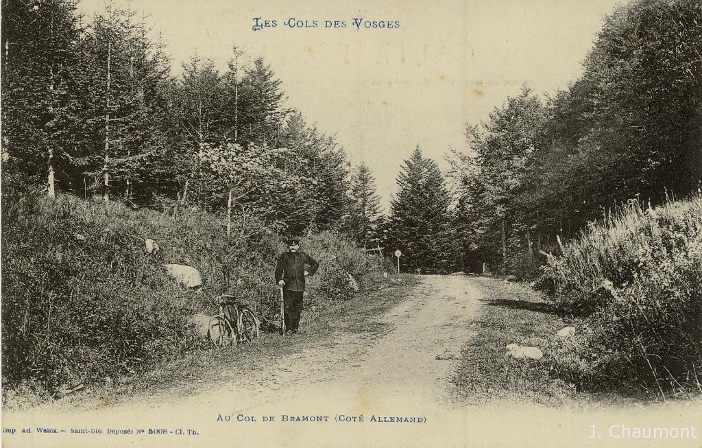 Les Cols des Vosges. - Au Col de Bramont (Côté Allemand).jpg