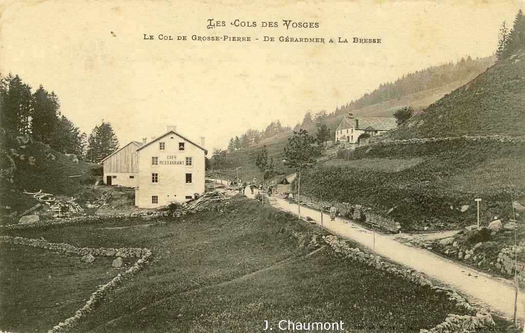 Les Cols des Vosges. - Le Col de Grosse-Pierre - De Gérardmer à La Bresse.JPG