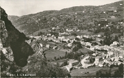 La Bresse - Vue générale dans les années 1950 vers l'église