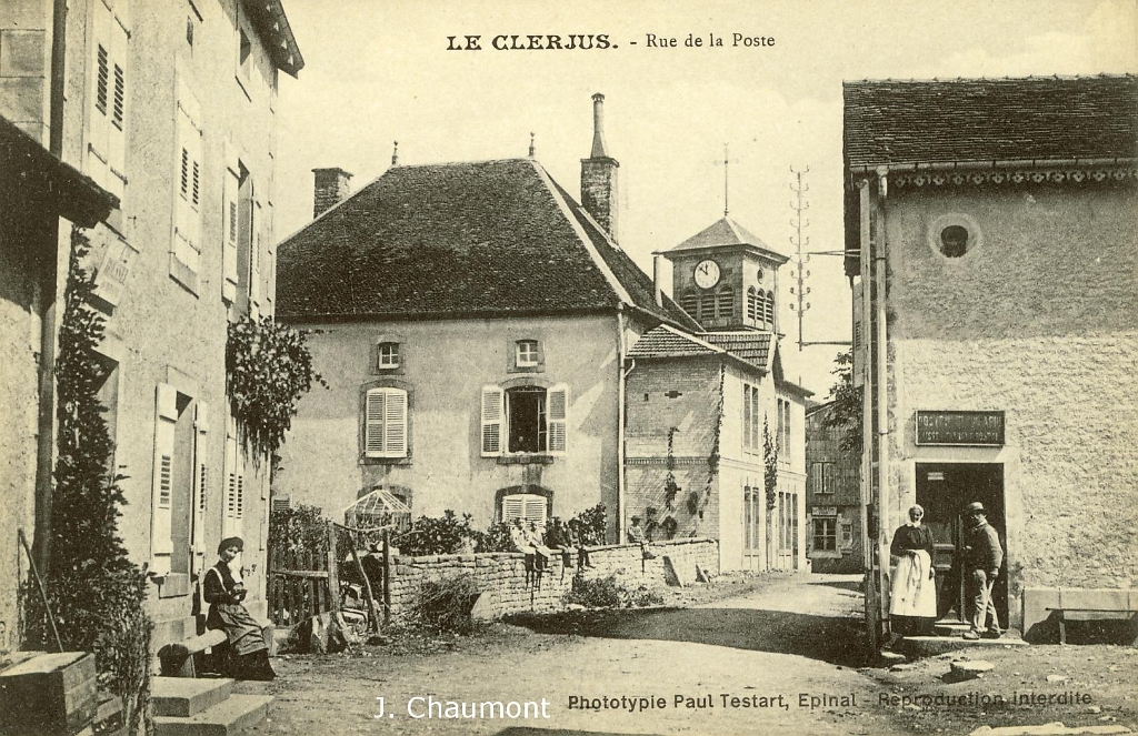Le Clerjus. - Rue de la Poste.JPG