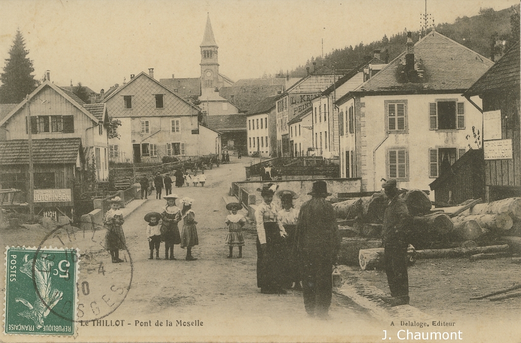 Le Thillot - Pont de la Moselle en 1910.jpg
