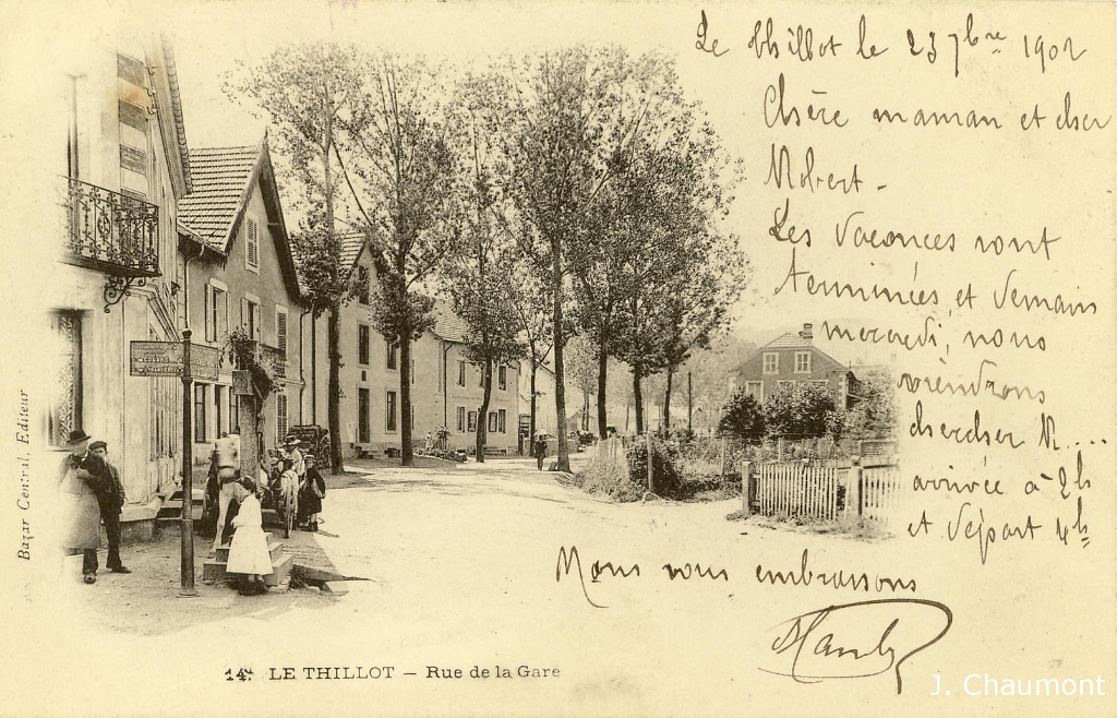 Le Thillot - Rue de la Gare.JPG