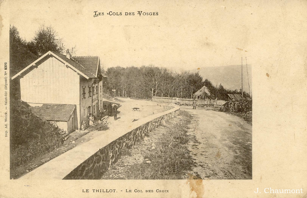 Le Thillot. - Le Col des Croix vers 1900.JPG
