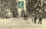 Le Val-d'Ajol en hiver - Croisée des routes de Plombières, Feuillée, Val-d'Ajol