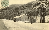 Le Val-d'Ajol en hiver - Entrée de la Vallée des Roches - Route de Remiremont