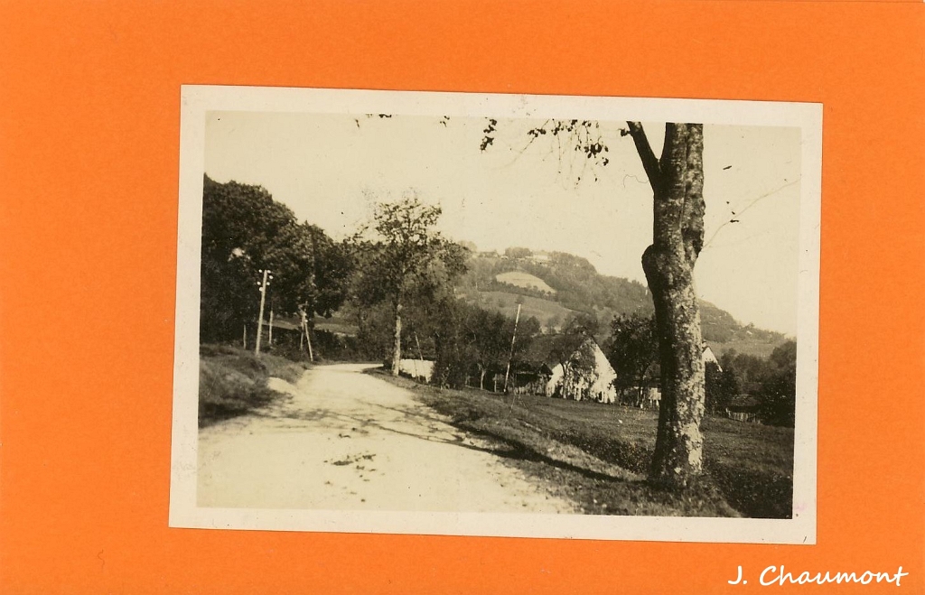 Le Val-d'Ajol en 1931 ~ La Route du Moncel vers la Feuillée Dorothée.JPG
