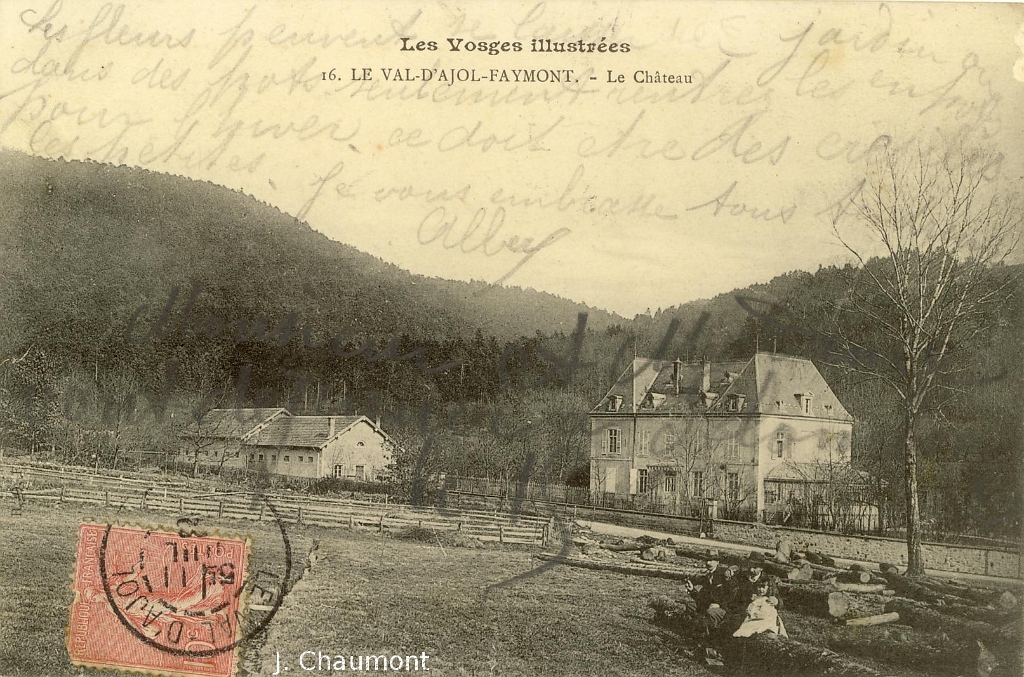 Le Val-d'Ajol-Faymont. - Le Château.JPG