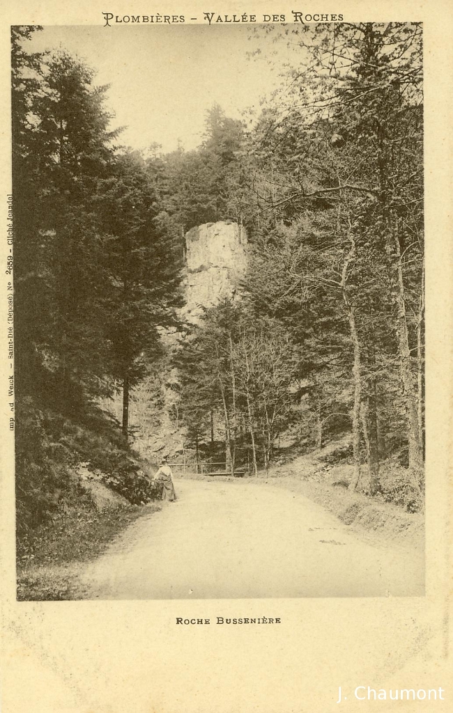 Plombières - Vallée des Roches. - Roche Bussenière.JPG