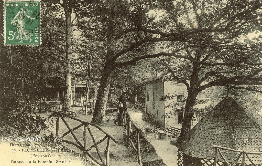 Plombières-les-Bains (Environs) - Terrasses à la Fontaine Stanislas.JPG