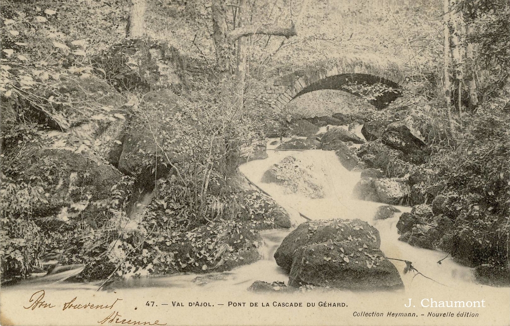 Val d'Ajol. - Pont de la Cascade du Géhard.JPG