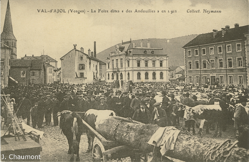 Val-d'Ajol - La Foire dites des Andouilles en 1912.jpg