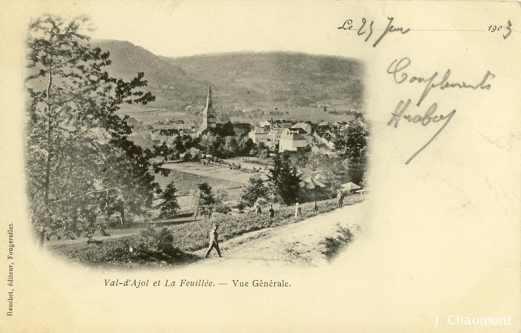 Val-d'Ajol et La Feuillée. - Vue Générale.JPG