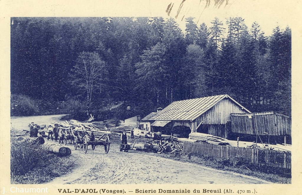 Val-d'Ajol. - Scierie Domaniale du Breuil (Alt. 470 m.).JPG