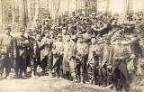 Le Val-d'Ajol - La 6ème Compagnie du 15ème Bataillon de Chasseurs à Pied en manoeuvres à la Feuillée Dorothée le 22 Avril 1914