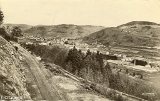 Val d'Ajol depuis la route de Plombières-les-Bains dans les années 50