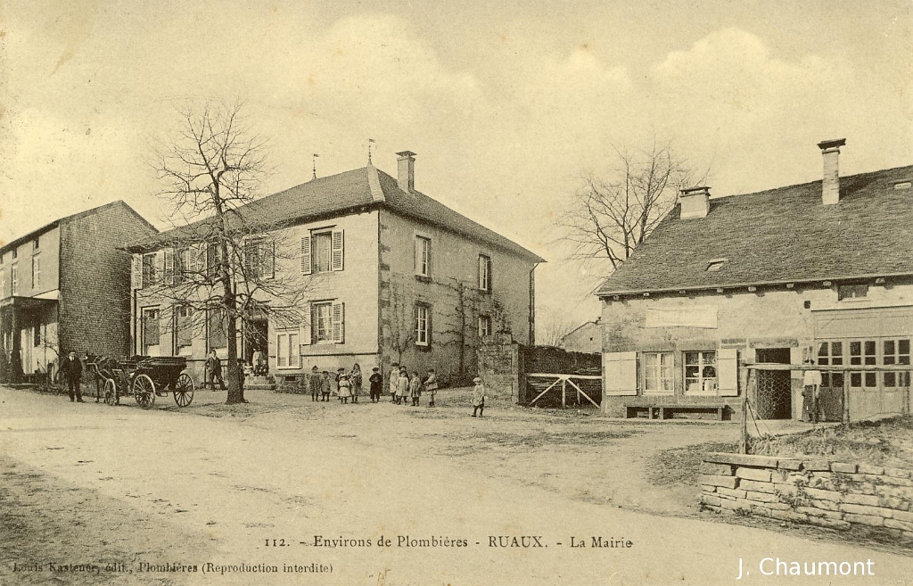 Environs de Plombières - Ruaux. - La Mairie.JPG