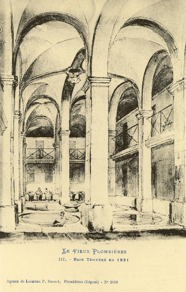 Le Vieux Plombières. - 3. - Bain Tempéré en 1831.JPG