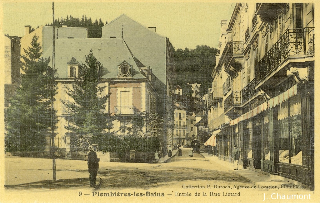 Plombières-les-Bains - Entrée de la Rue Liétard.JPG