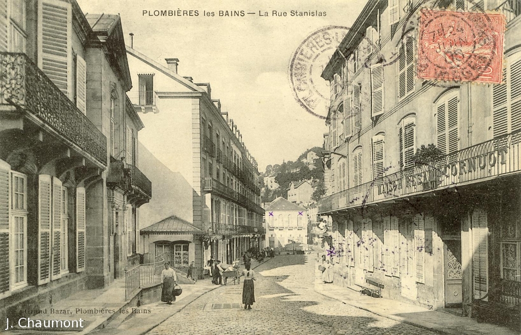 Plombières-les-Bains - La Rue Stanislas.JPG