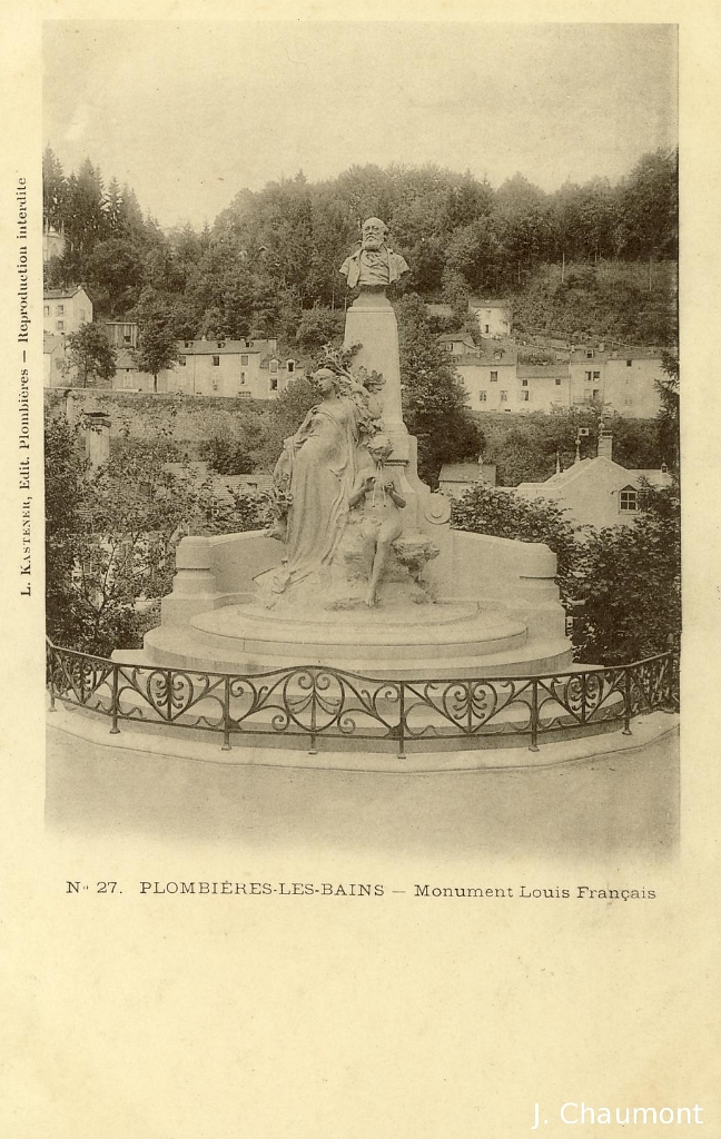 Plombières-les-Bains - Monument Louis Français.JPG