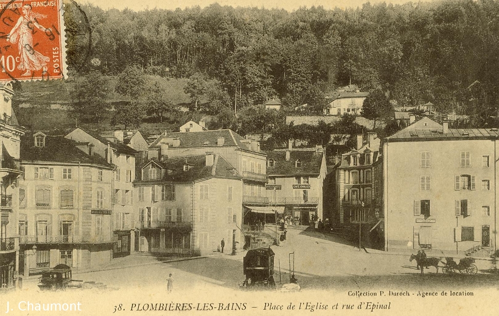Plombières-les-Bains - Place de l'Eglise et rue d'Epinal.jpg