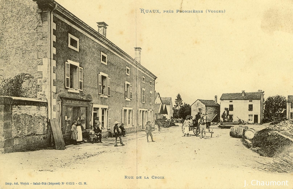 Ruaux, près Plombières. - Rue de la Croix.JPG