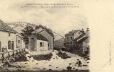 L'Ancien Plombières, d'après les aquarelles de A. Jacquot. - Le Pont du Moulin en 1825, aujourd'hui Rue Liétard et Nouvel-Hôtel