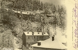 Plombières-les-Bains - Côteau de la Vierge en hiver