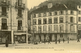 Plombières-les-Bains - Place de l'Eglise et Hôtel de la Tête d'Or