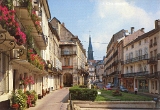 Plombières-les-Bains - Place des Bains Romains rue Stanislas
