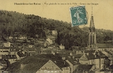 Plombières-les-Bains - Vue générale du centre de la Ville - Coteau des Granges