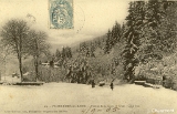 Plombières-les-Bains. - Avenue de la Gare en hiver - Côté Sud