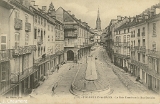 Plombières-les-Bains. - Le Bain Romain et la Rue Stanislas