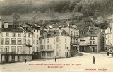 Plombières-les-Bains. - Place de l'Eglise - Route d'Epinal
