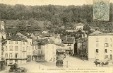 Plombières-les-Bains. - Place de l'Eglise et Rue d'Epinal