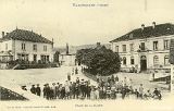 Ramonchamp. - Place de la Mairie